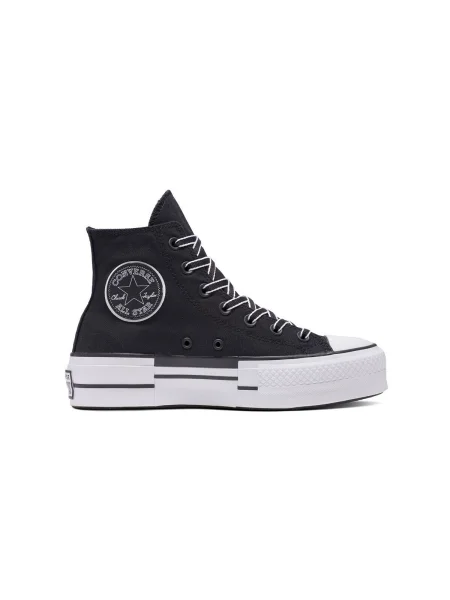 Pantofi Converse cu platformă negru