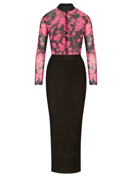 Kraimod Rochie mulate roz negru