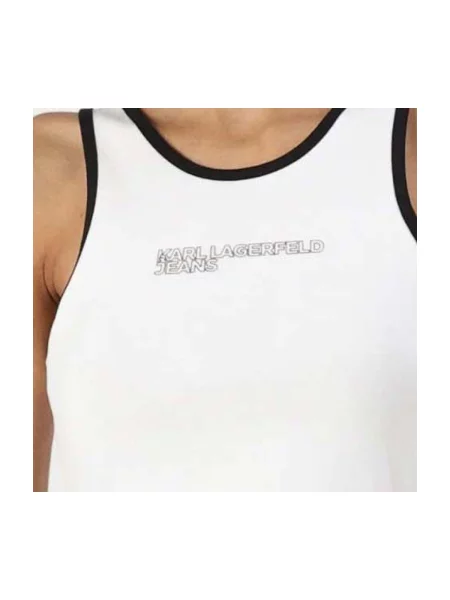 Top Karl Lagerfeld biela