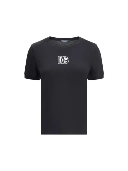 Koszulka Dolce And Gabbana z logo czarna