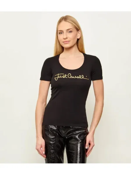 Just Cavalli Tricou negru