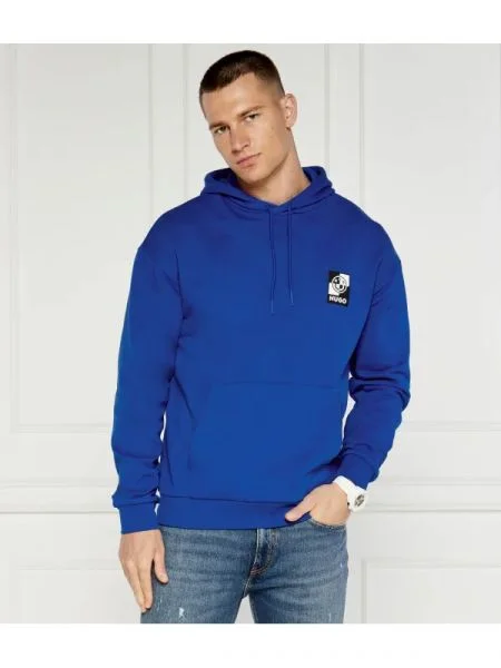 Hugo Blue Hanorac Nabricoso albastru