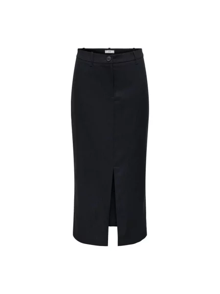 Spódnica midi Jacqueline De Yong w paski do kolan czarna