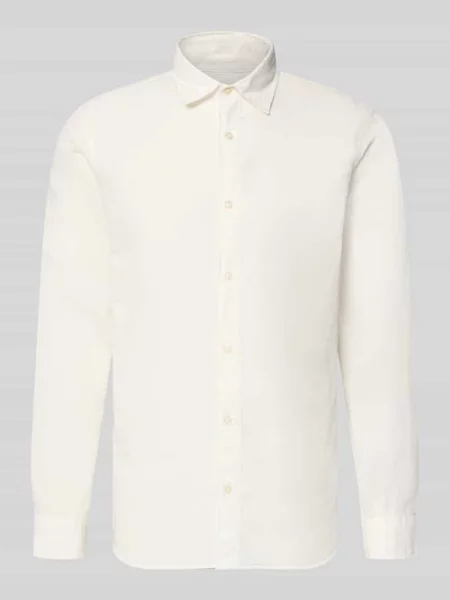 Koszula casual z kołnierzykiem kent krój regular fit model BREEZE' Jack & Jones biała