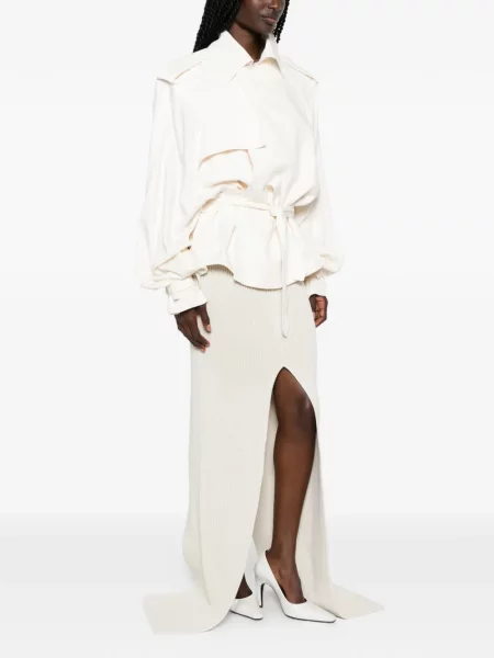 Fusta maxi Rick Owens tricotate