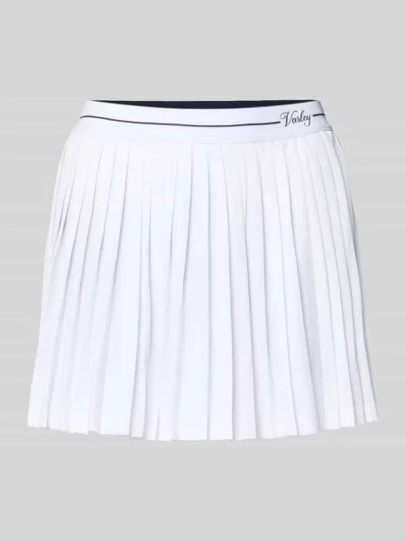 Spódnica mini z wbudowanymi szortami model Clemency' Varley biała