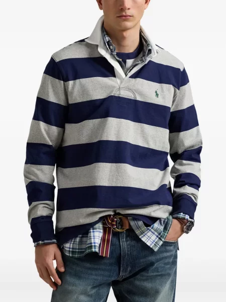 Μικρός κασκέτο Polo Ralph Lauren με χαμηλή μέση υφαίνω διαγωνίως πράσινο