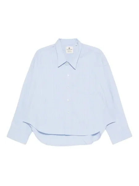 Koszula Denimist o krotszym kroju niebieska