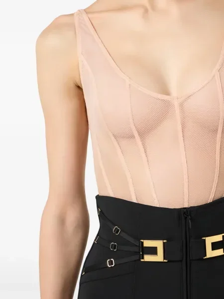 Body Elisabetta Franchi din tul