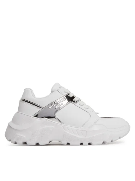 Sneakersy Just Cavalli biela