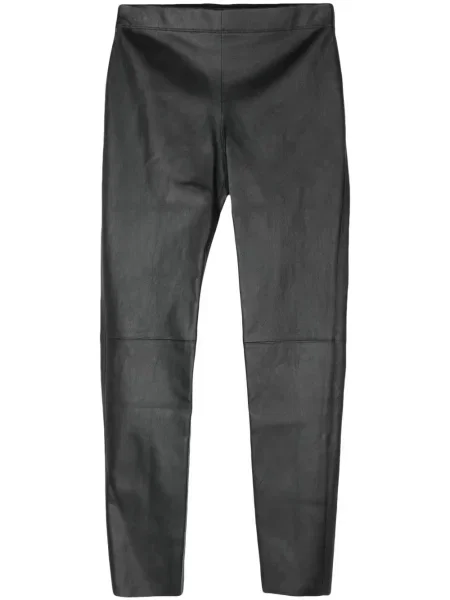 Leggings Joseph din piele negru
