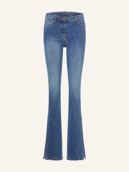 Patrizia Pepe Jeansy Skinny blau niebieskie