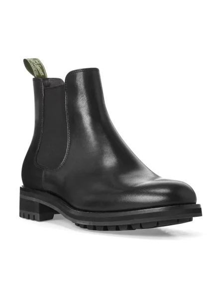 Buty chelsea z elastyczną wstawką model ‘BRYSON’ Polo Ralph Lauren czarne