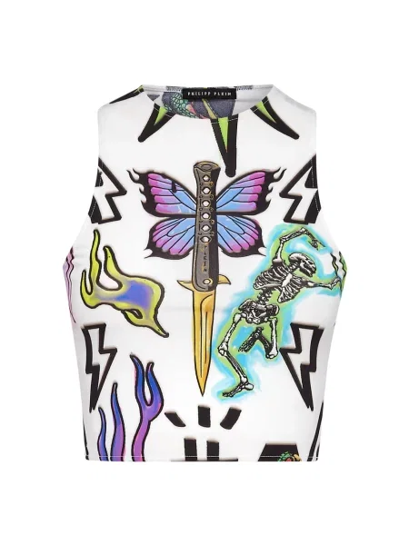 Top Philipp Plein o skróconej długości