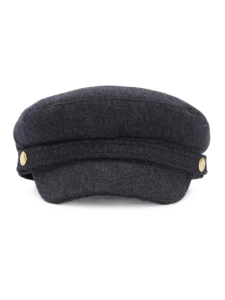 Czapka z daszkiem Barbour szara