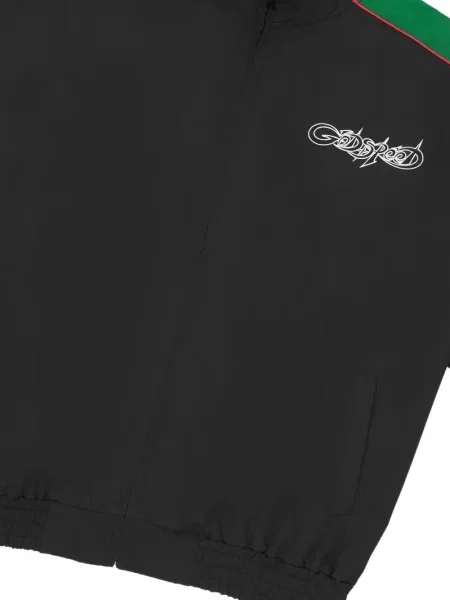 Geacă bomber Godspeed cu autograf negru