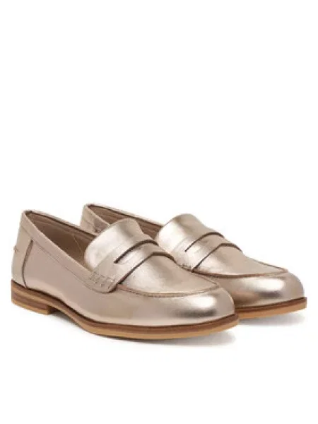 Loaferice Caprice Zlatna