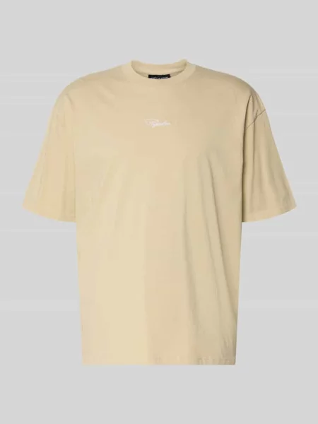 Oversized t-shirt z rękaw o dł. model Towson' Pegador