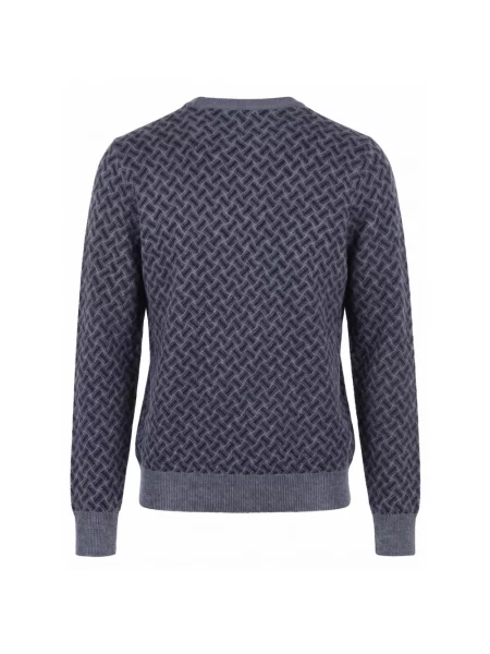 Sweter Drumohr niebieski