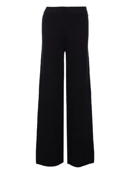 Pantaloni Max Mara de lână negru