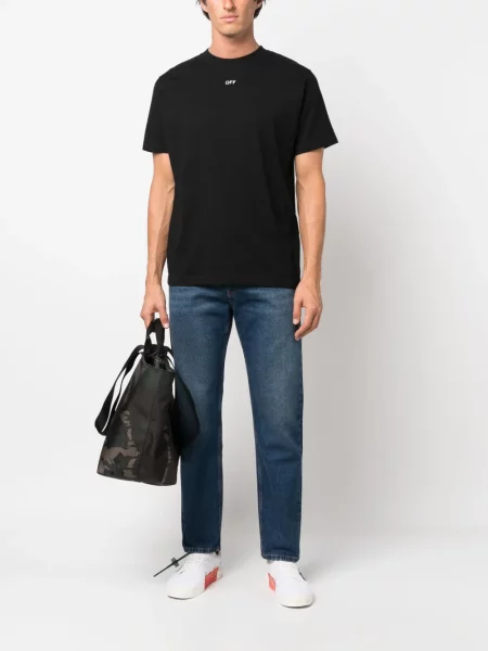 Proste jeansy Off-white białe