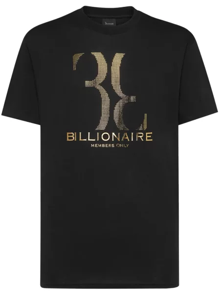 Tricou Billionaire cu imagine negru