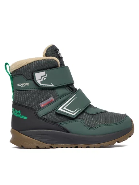 Čizme preko koljena Jack Wolfskin casual zelena