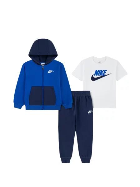 Komplet dresowy dziecięcy Nike niebieski