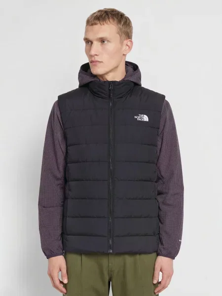The North Face Prošívaná Vesta Aconcagua černá