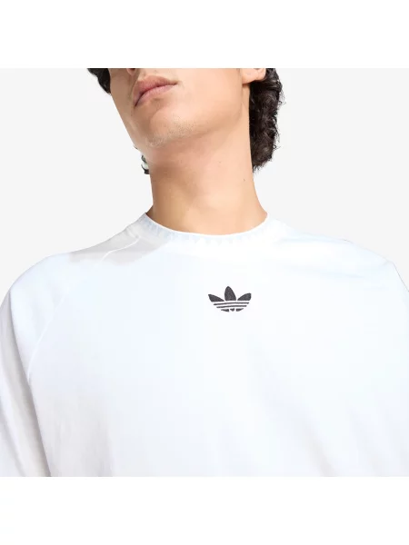 T-shirt adidas Chest Str Ss T White XXL λευκό