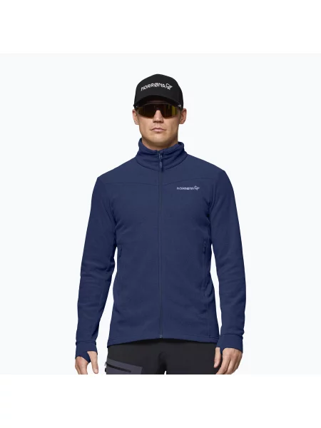 Trekingová mikina NORRONA Falketind indigo night