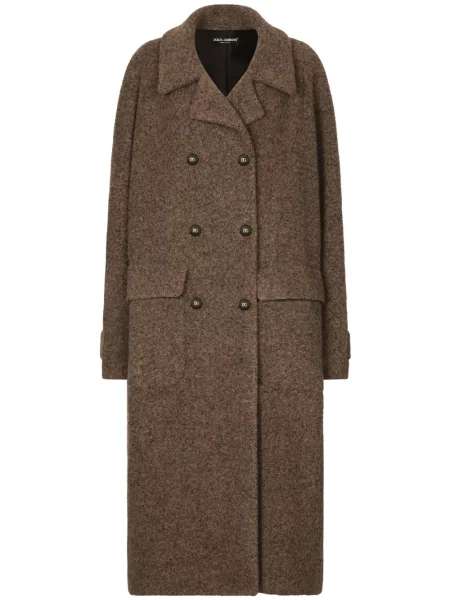 Palton Dolce & Gabbana maro