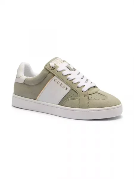Pantofi Guess din piele verde