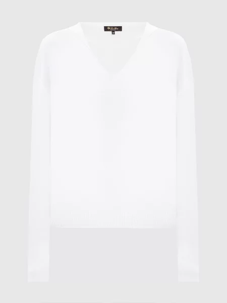 Свитер Loro Piana белый