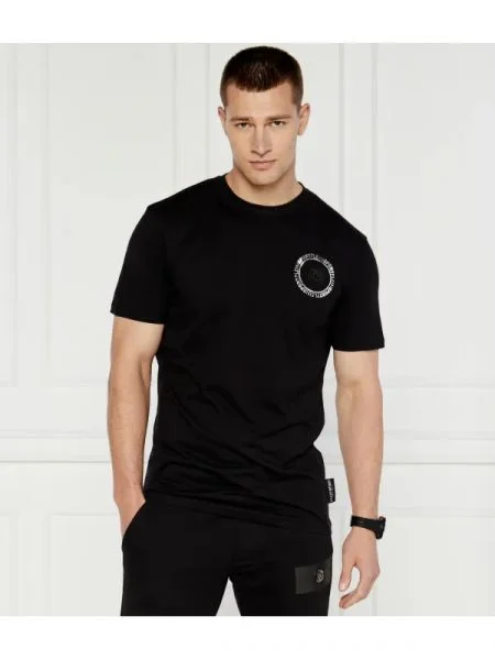 Plein Sport Tricou Carbon Tiger negru