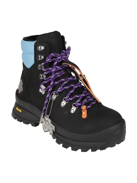 Buty trekkingowe Off-white skórzane białe