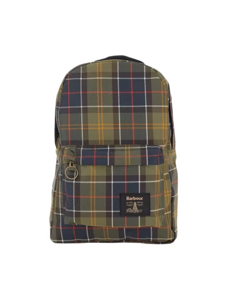 Torba Barbour w kratę zielona