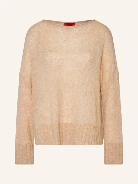Max & Co. Sweter Stampa beige beżowy