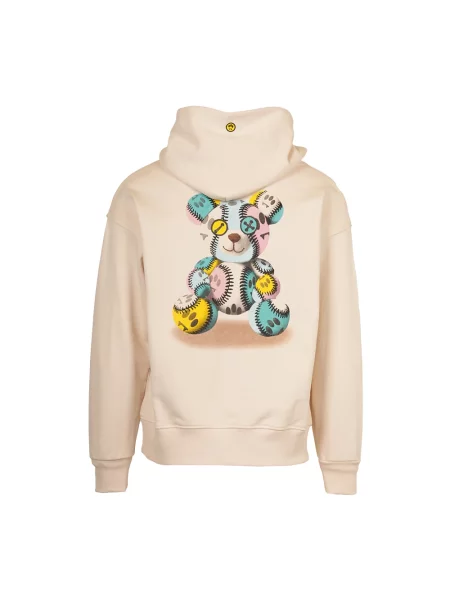 Bluza z kapturem Barrow z kapturem beżowa