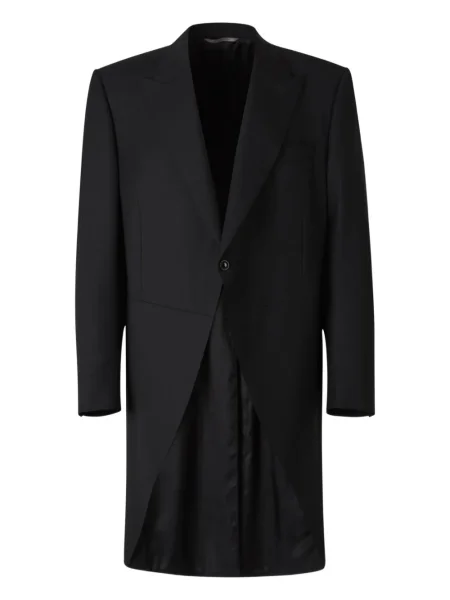 Palton Canali de lână negru