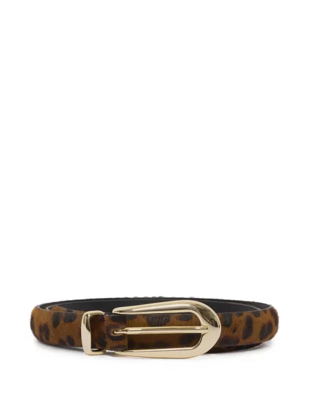 Curea Orciani cu imagine cu model leopard maro