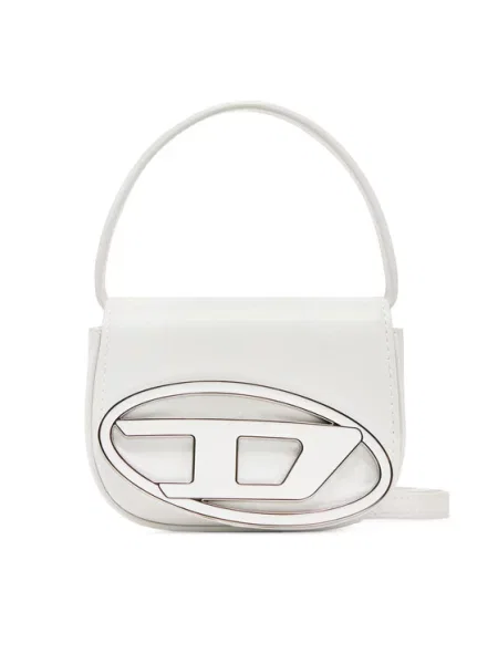 Ročna torba Diesel bela