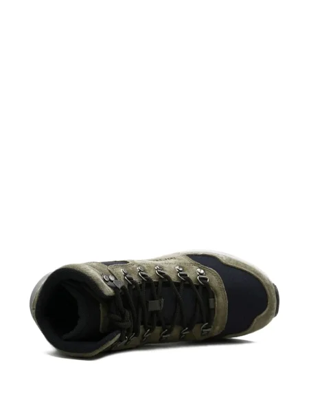 Fűzős szarvasbőr sneaker Merrell zöld