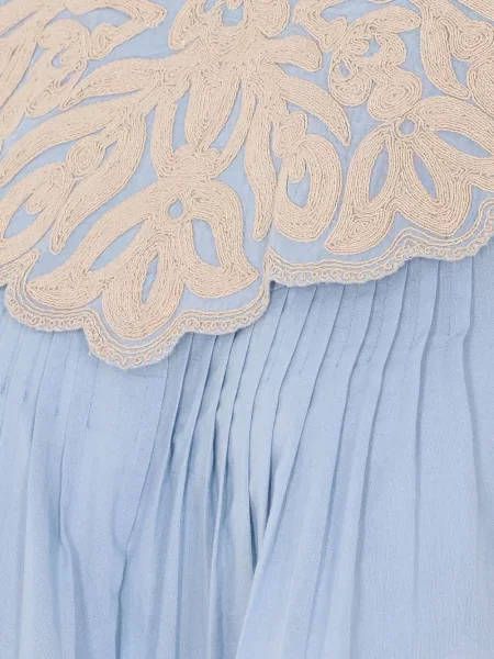 Haftowana bluzka Sea niebieska