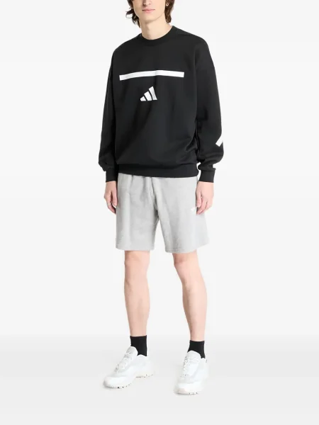 Hanorac Adidas cu autograf alergare evazat verde
