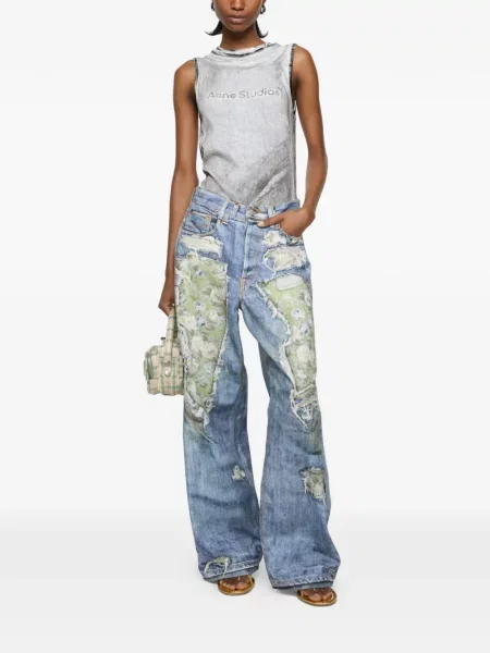 Top Acne Studios cu imagine gri