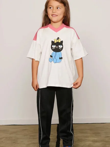 Mini Rodini футболка дитяча Cat