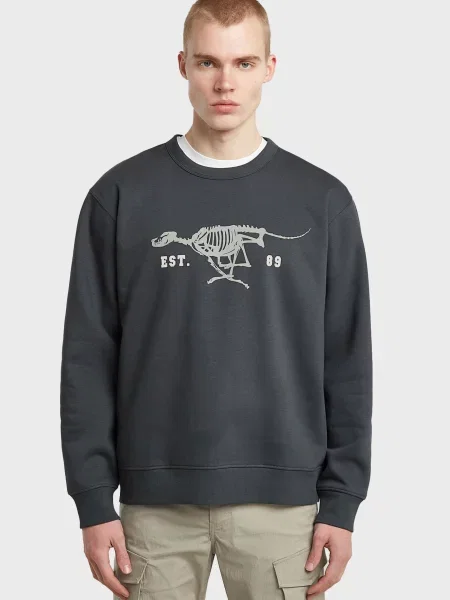 Світшот G-star Raw для бігу синій