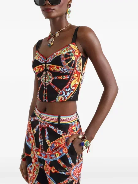 Top Dolce & Gabbana cu imagine negru