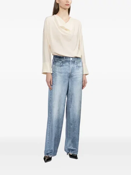 Pantaloni Rag & Bone albastru